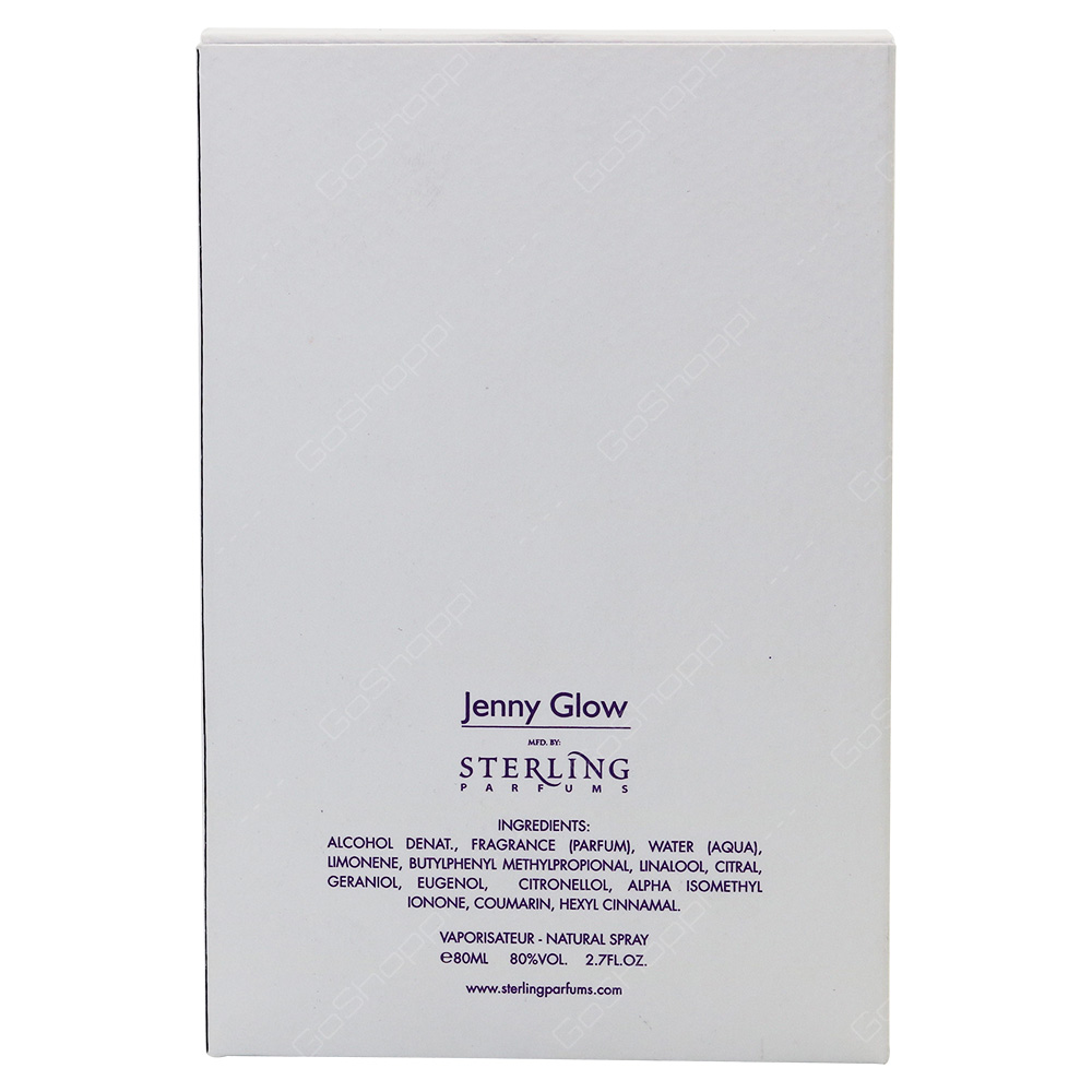 Jenny Glow Grape Fruit For Unisex - Eau De Parfum - 80 ml