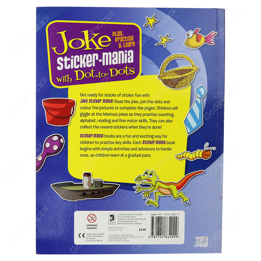 Joke - Sticker Mania With Dot-To-Dots