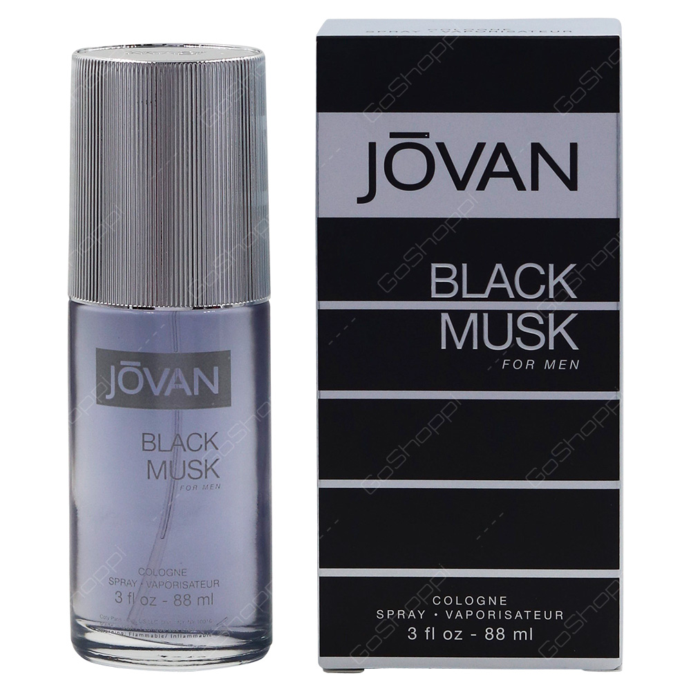 Jovan Black Musk Colonge Spray For Men 88ml