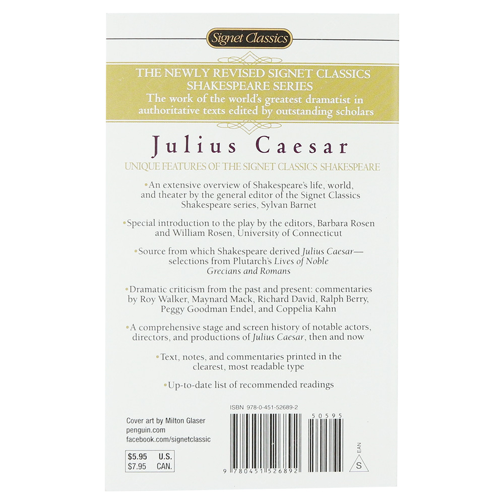 Julius Caesar - Shakespeare - Signet Classics