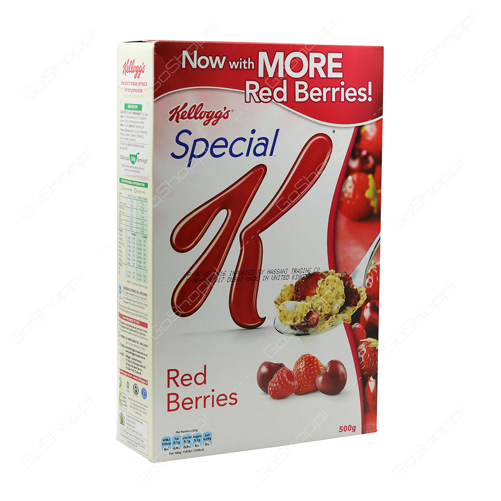 special k juicy red berry bars