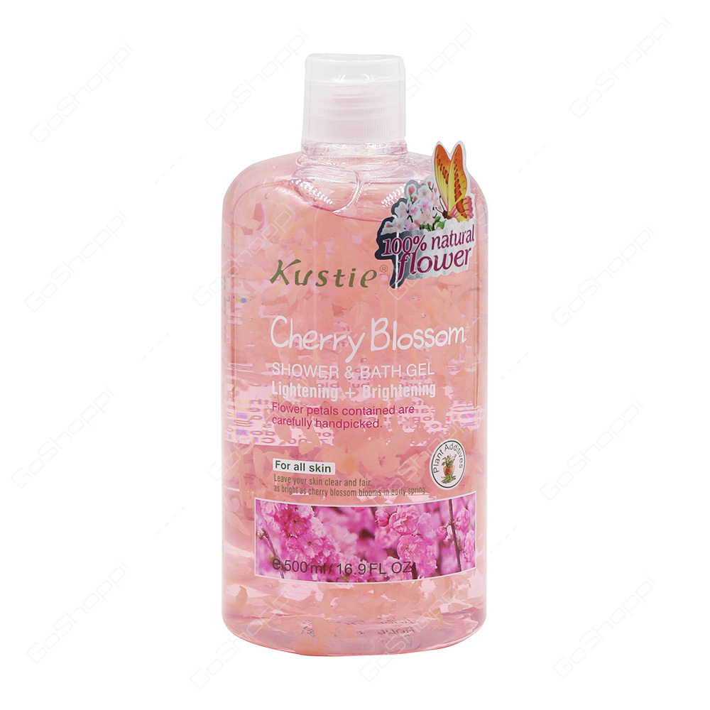 Kustie Cherry Blossom Shower And Bath Gel 500 ml
