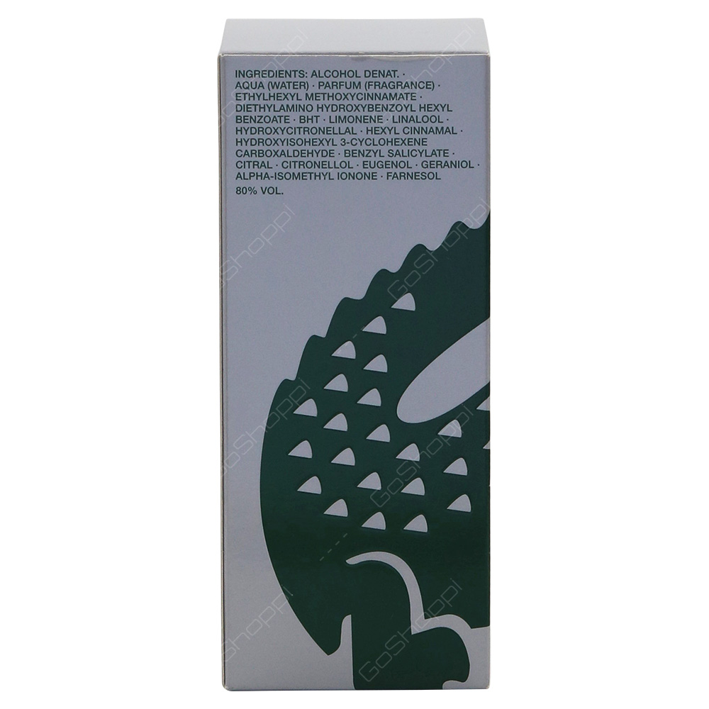 Lacoste Booster Pour Homme Eau De Toilette 125ml