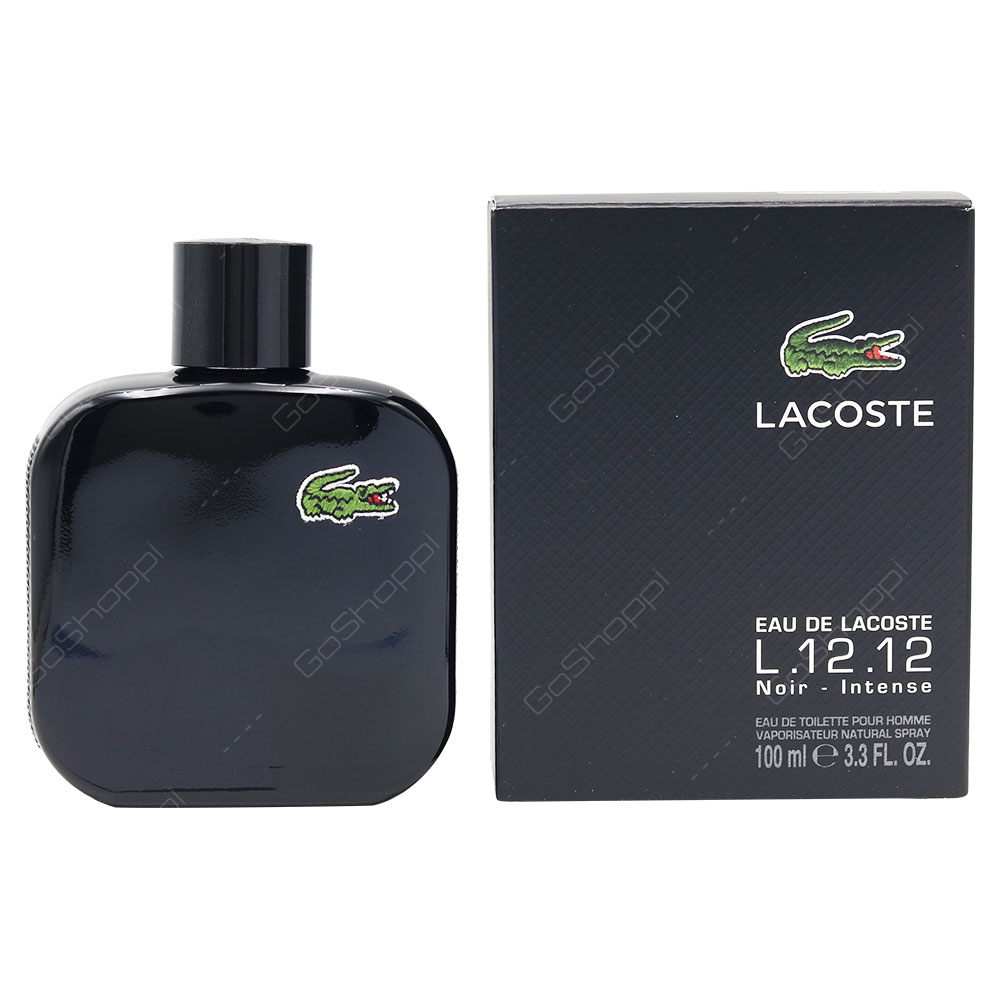 Lacoste Noir Intense For Men Eau De Toilette 100ml