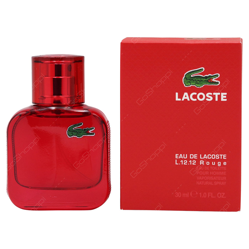 Lacoste Rouge For Men Eau De Toilette 30ml - Buy Online