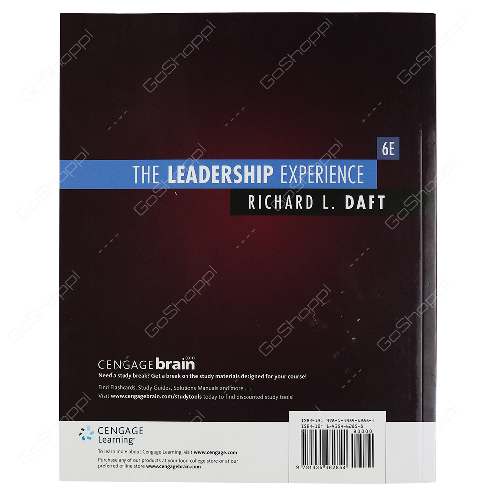 Leadership Experience By Richard L. Daft