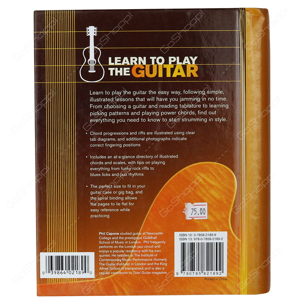 Learn To Play The Guitar By Phil Capone