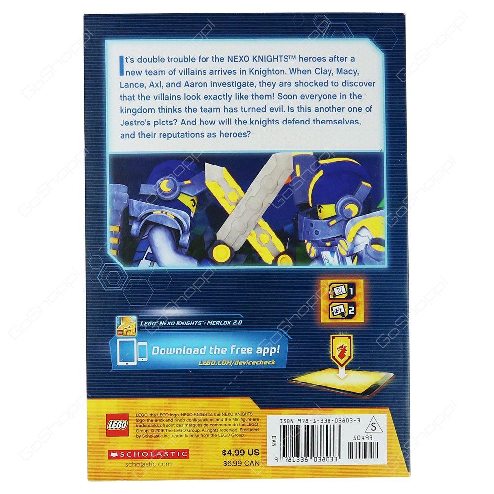 Lego Nexo Knights - Double Trouble By Kate Howard