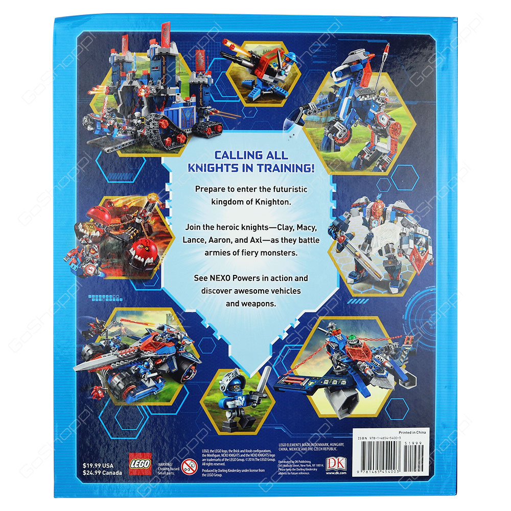 Lego Nexo Knights- The Book Of Knights By Julia March