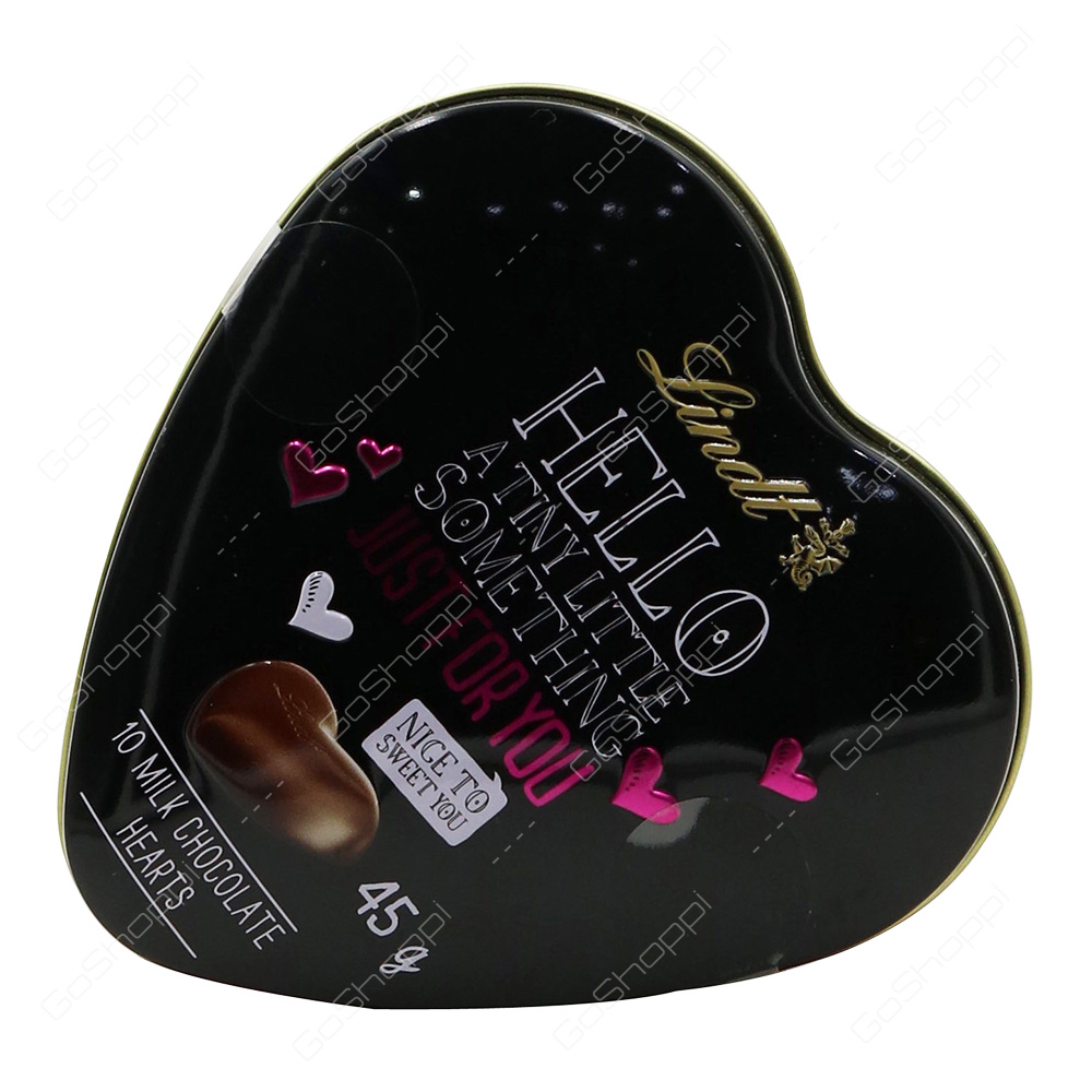 Lindt Hello Milk Chocolate Hearts  45 g