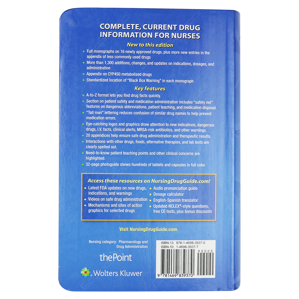 Lippincott Nursing Drug Guide