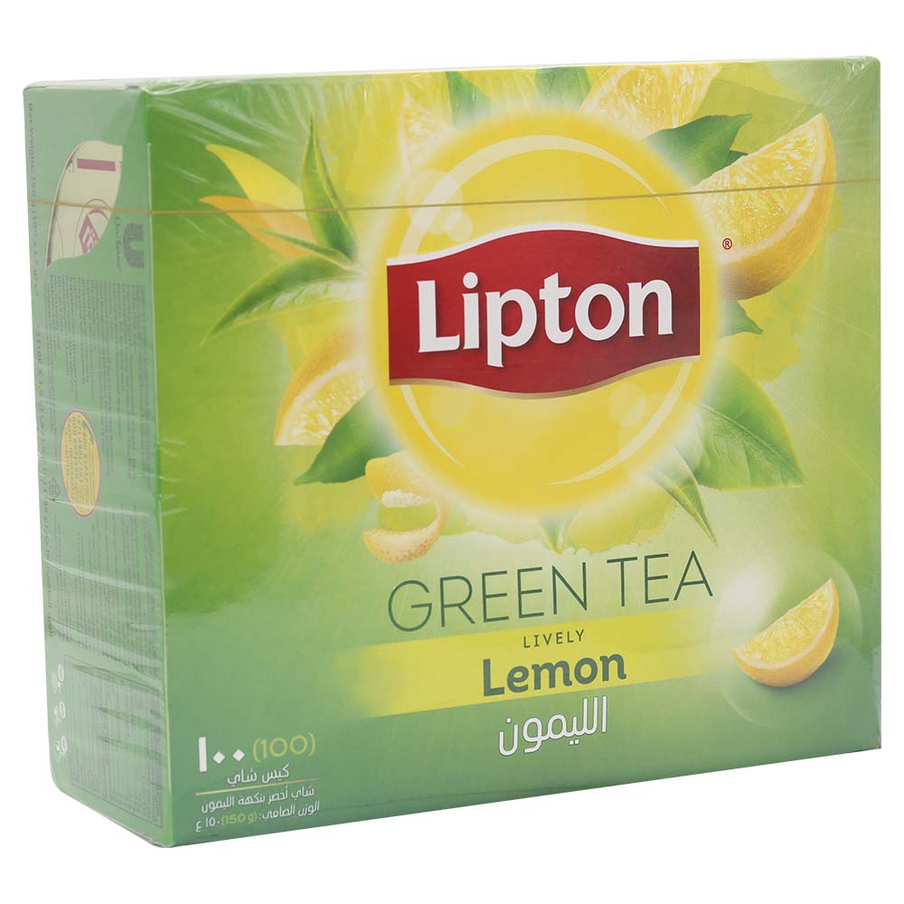 Lipton Green Tea Lemon 100Bags