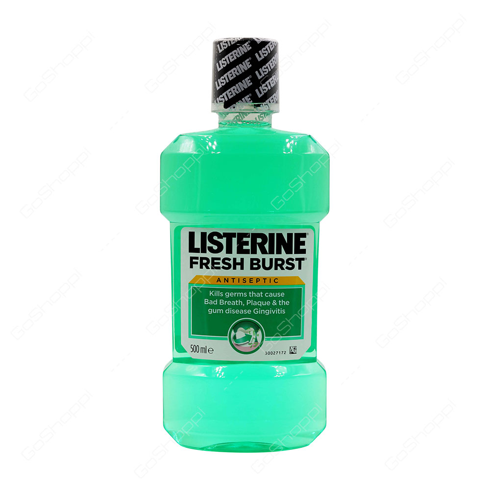 Listerine Fresh Burst Antiseptic Mouthwash 500 ml Buy Online