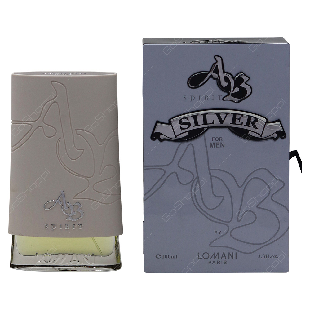 Lomani AB Spirit Silver For Men Eau De Toilette 100ml