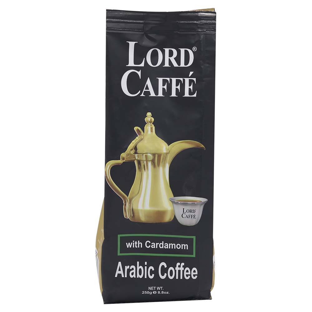 Lord Caffe Arabic Coffee With Cardamom 250g