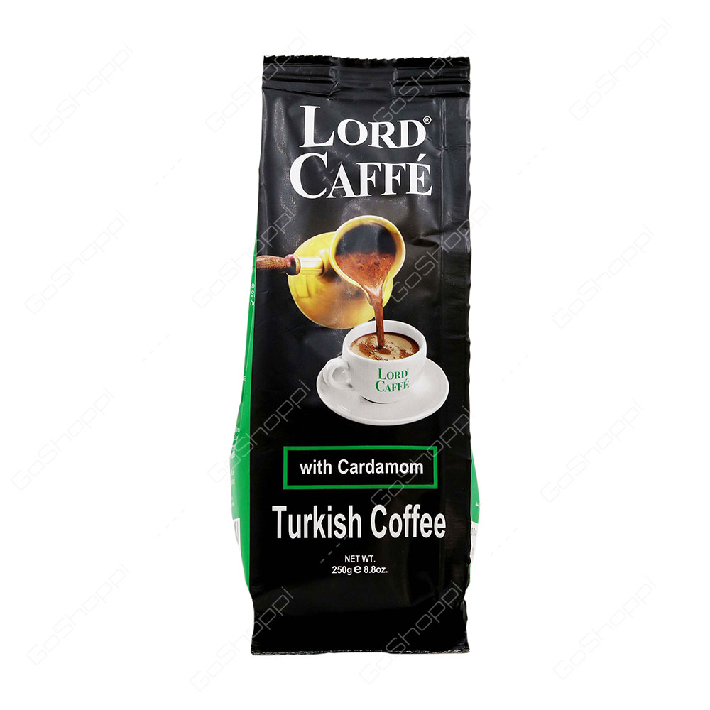 Lord Caffe Turkish Coffee With Cardamom 250 g