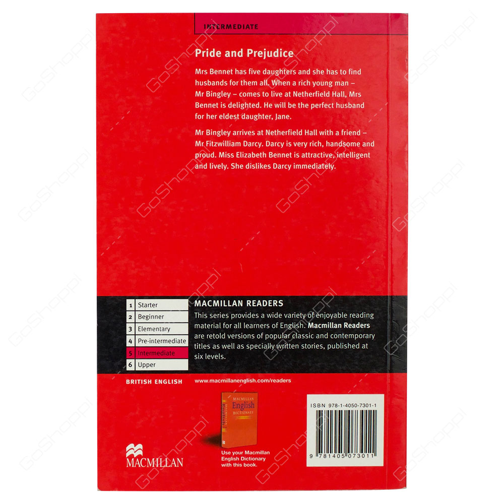Macmillan Readers - Pride And Prejudice By Jane Austen