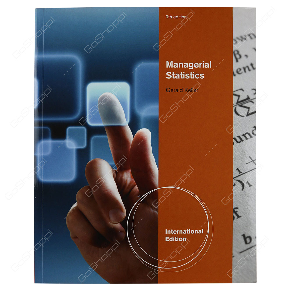 Managerial Statistics 9th Edition By Gerald Keller Buy Online