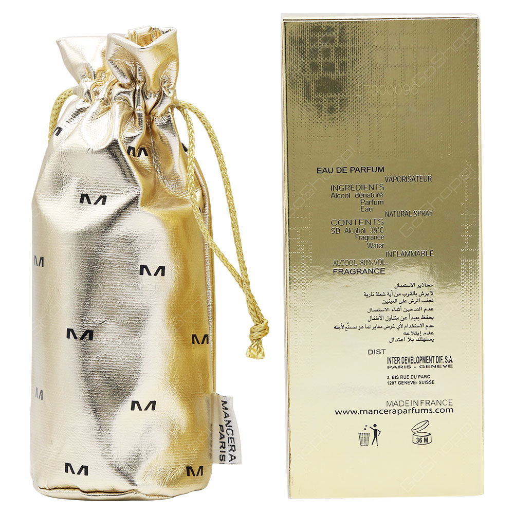 Mancera Black Gold Eau De Parfum 120ml