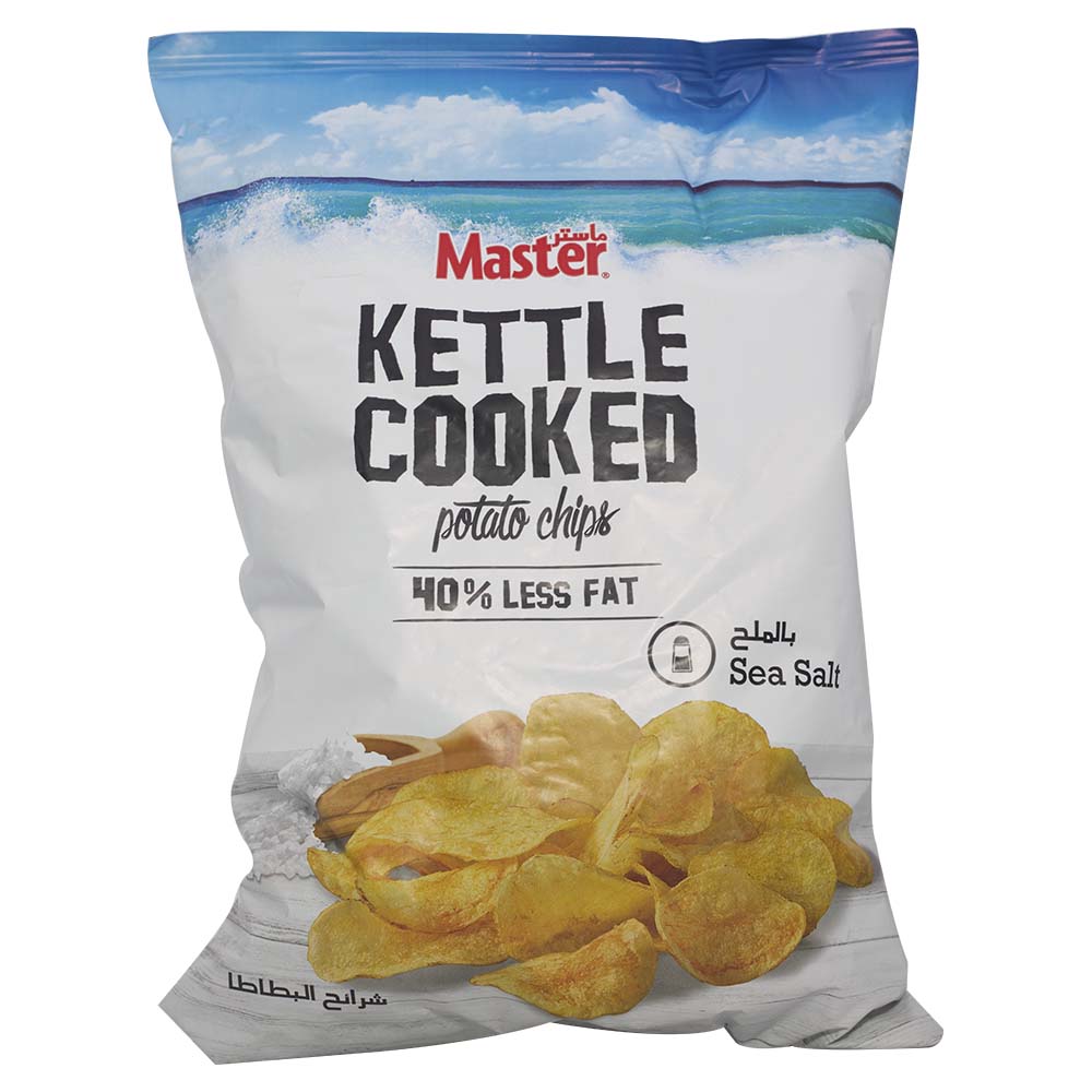 Master Kettle Cooked Potato Chips Sea Salt 170g