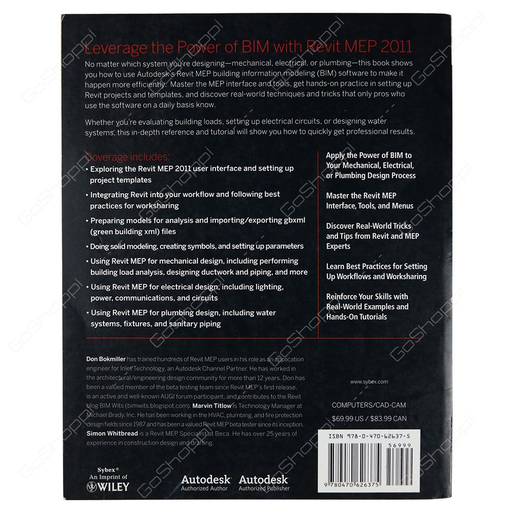 Mastering Autodesk Revit MEP 2011 By Don Bokmiller