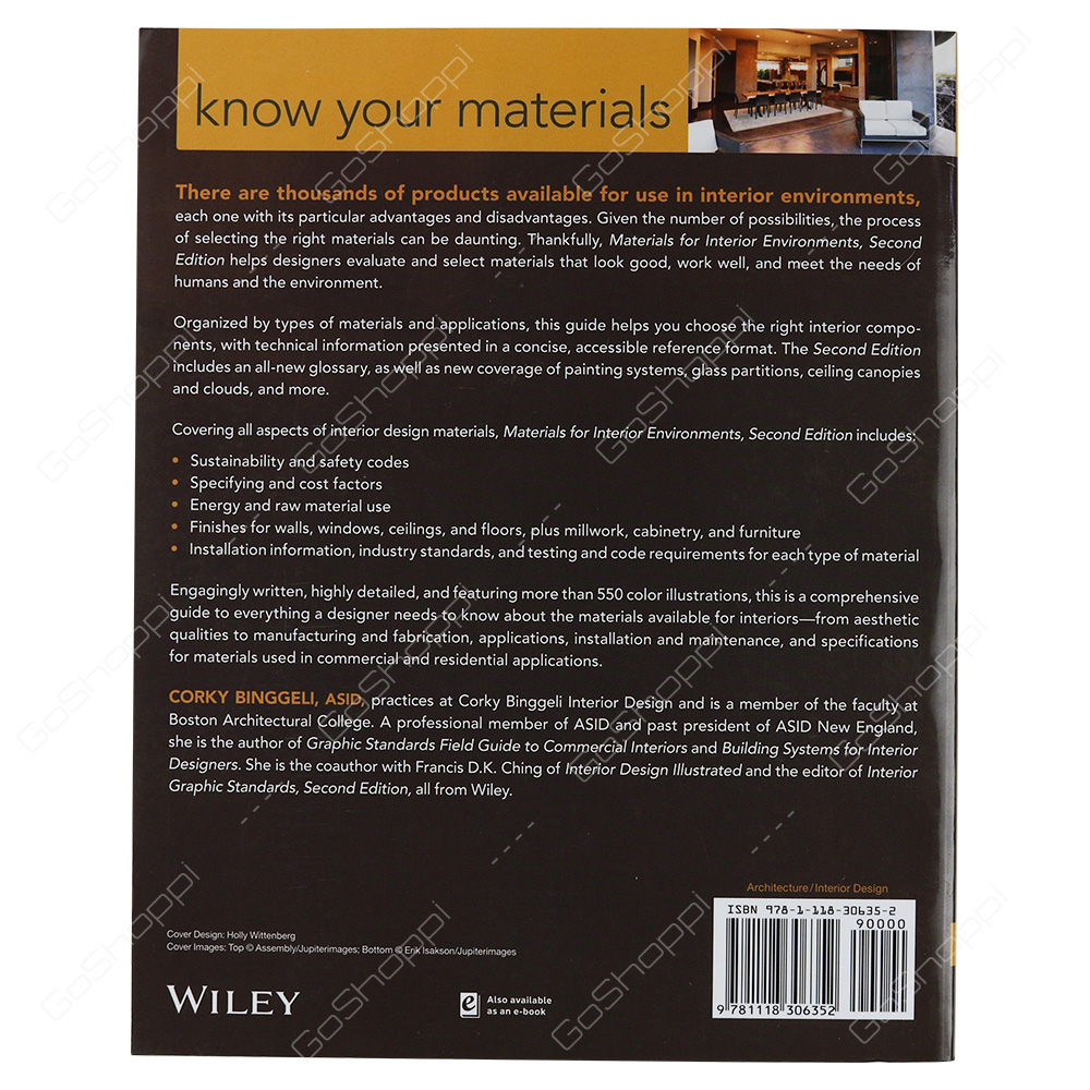 Sustainable Design For Interior Environments Second Edition
