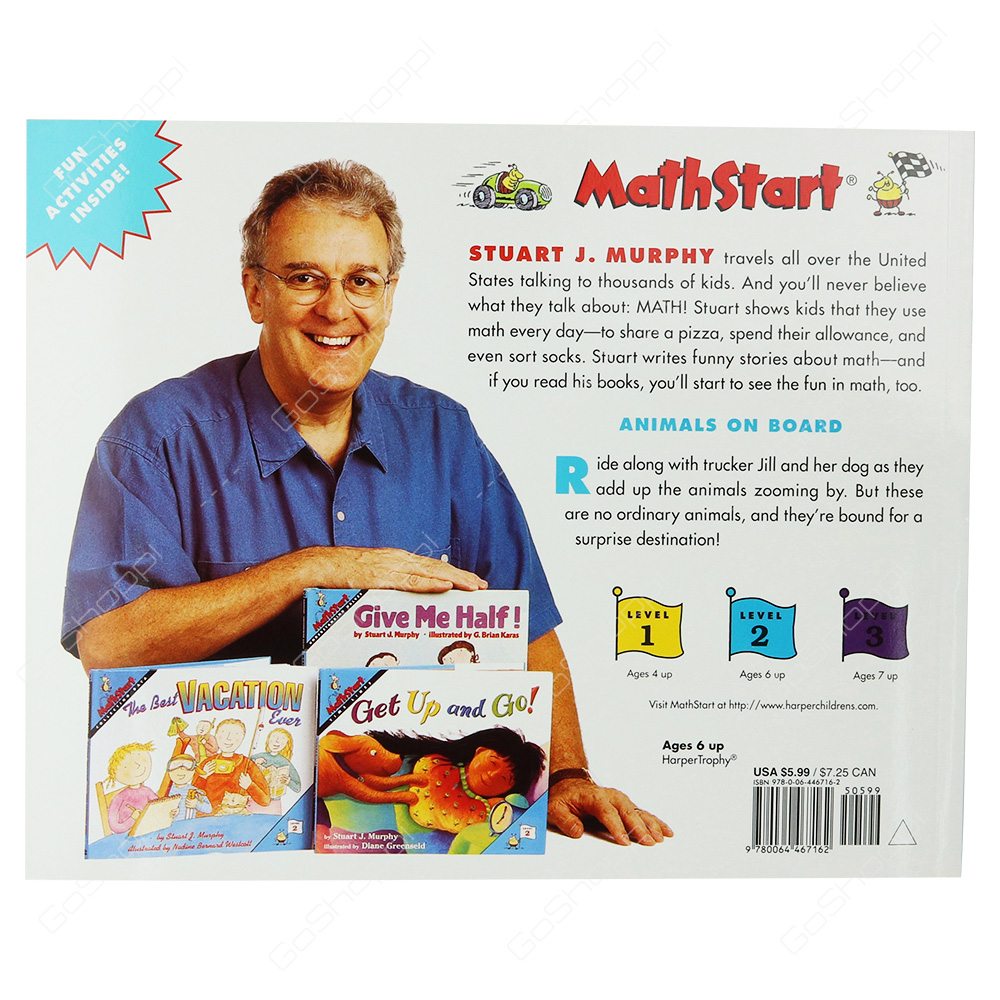 Mathstart - Animals On Board Level 2 By Stuart J. Murphy