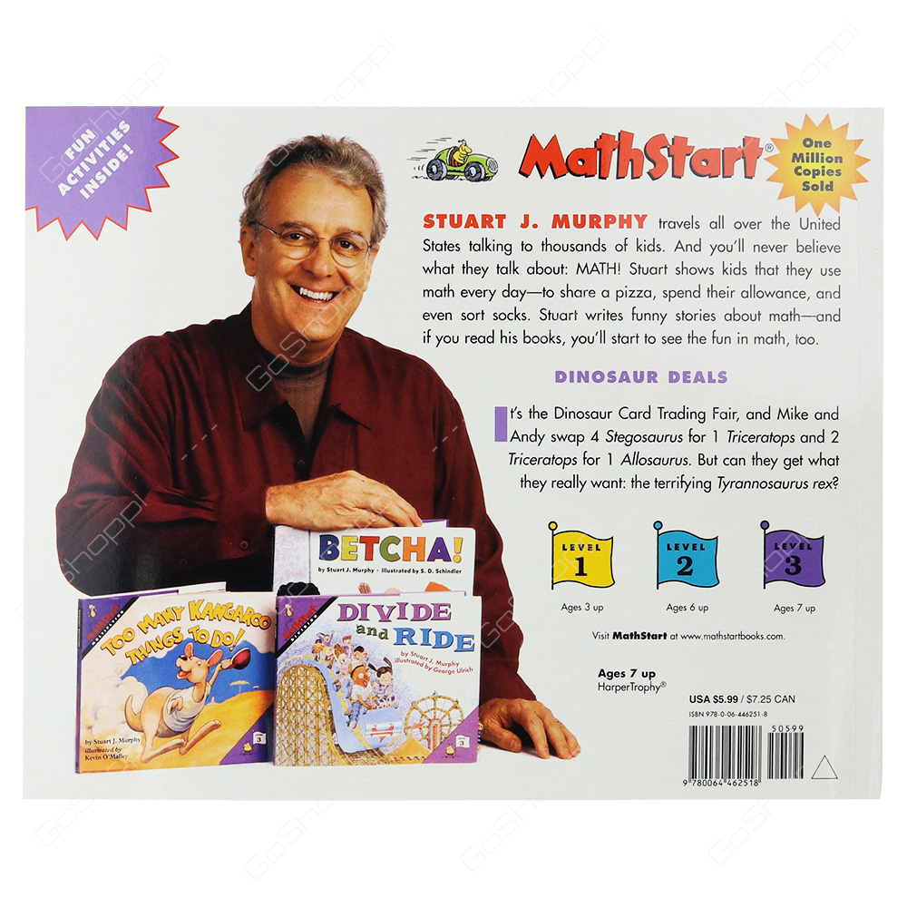 Mathstart - Dinosaur Deals Level 3 By Stuart J. Murphy