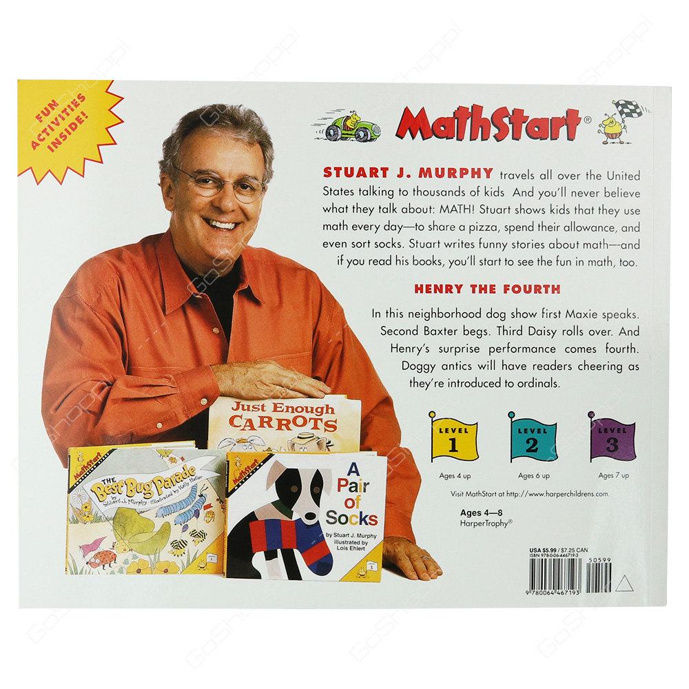 Mathstart - Henry The Fourth Level 1 By Stuart J. Murphy