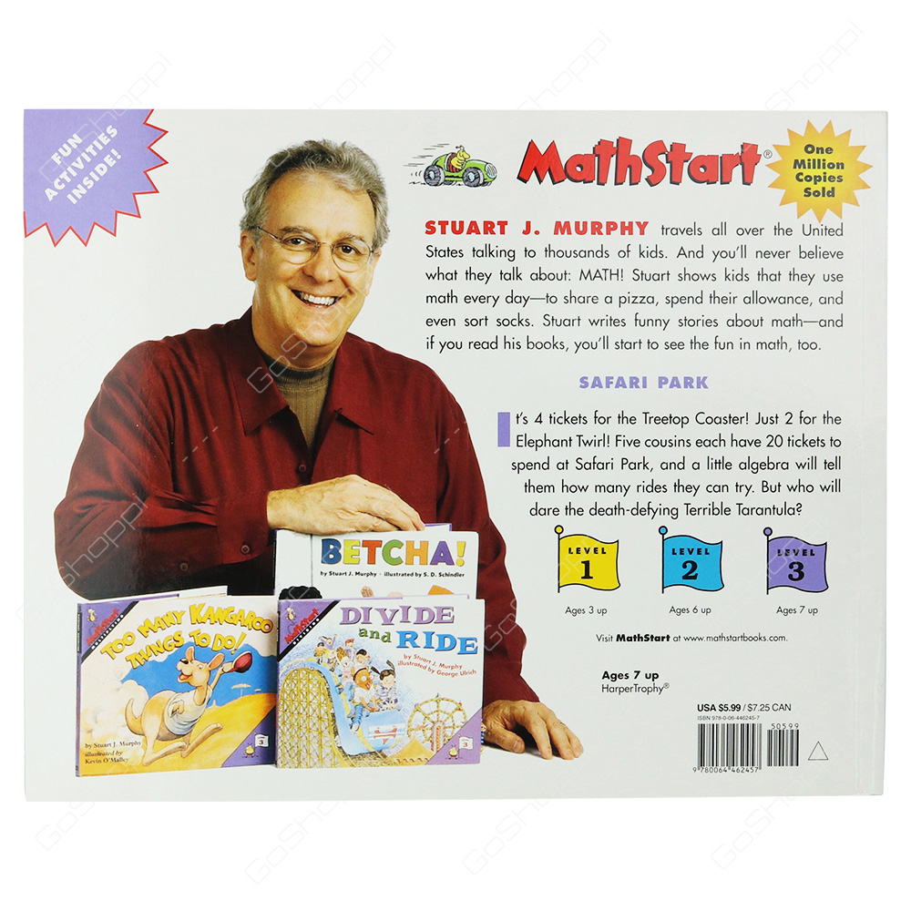 Mathstart - Safari Park Level 3 By Stuart J. Murphy