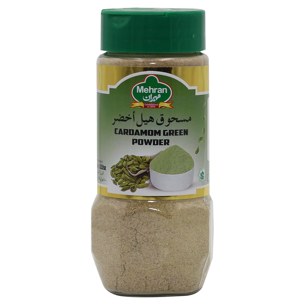 Mehran Cardamom Green Powder 100g