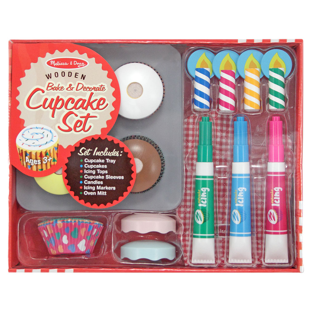 Melissa And Doug Bake And Decorate Cupcake Set