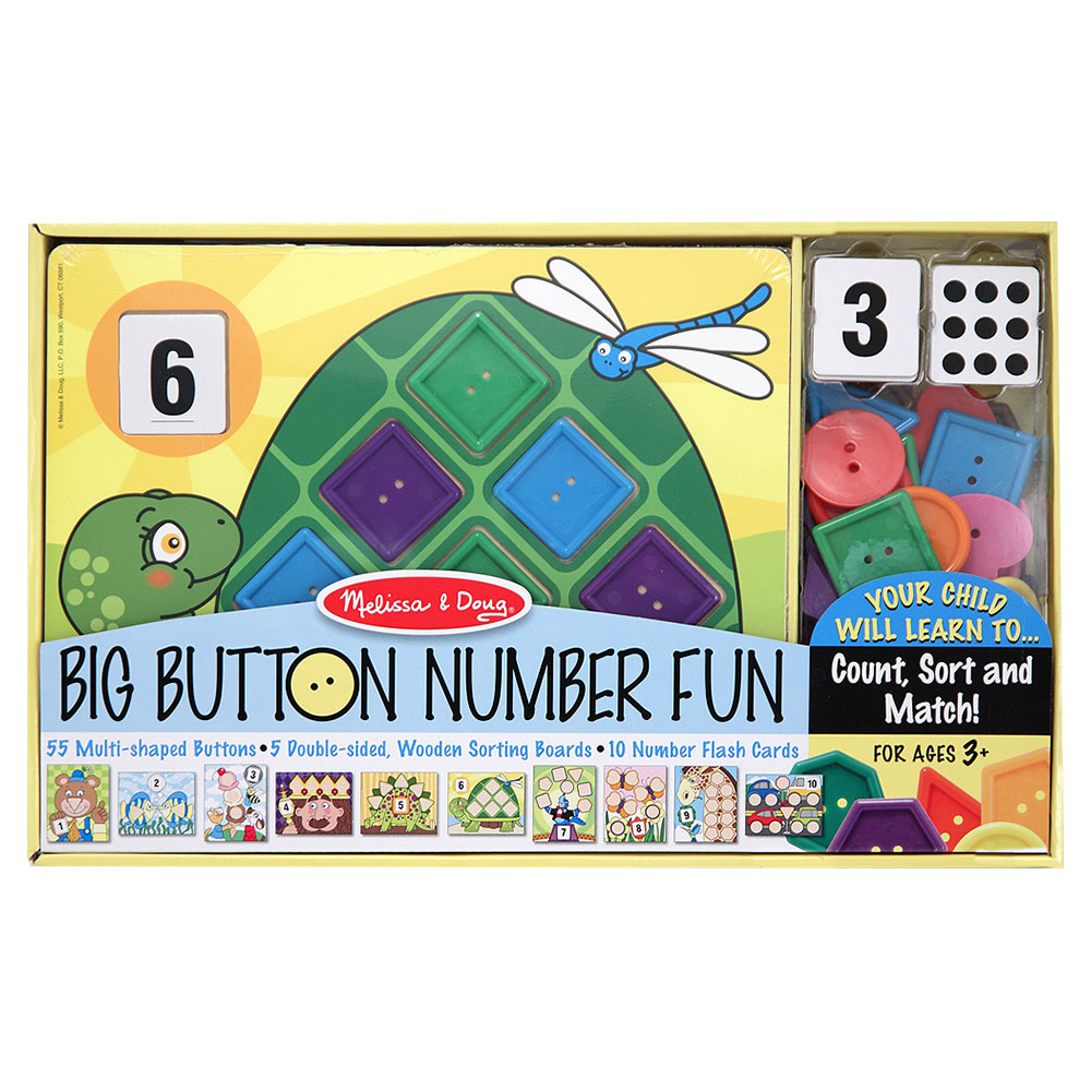 Melissa And Doug Big Button Number Fun