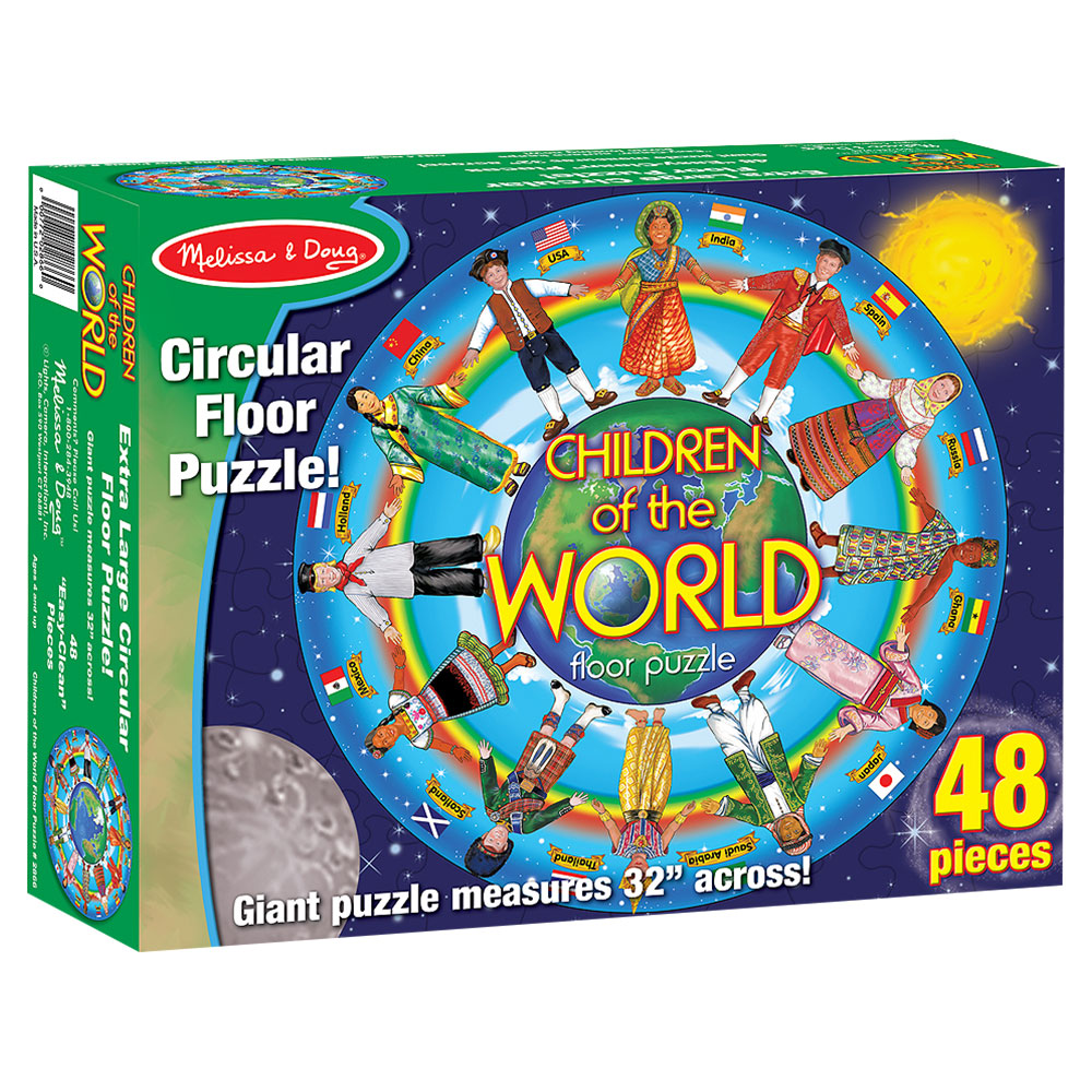 Melissa And Doug Children Of The World Floor Puzzle