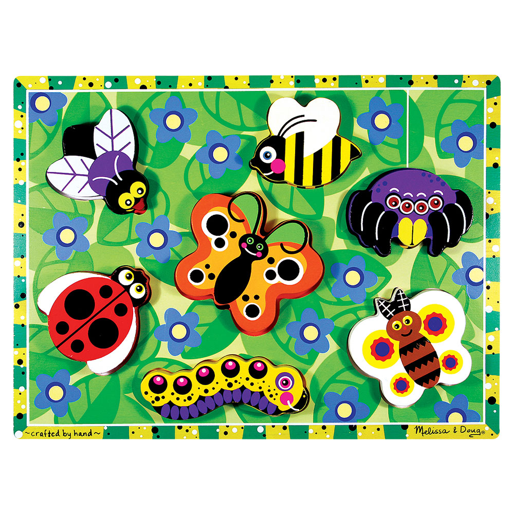 Melissa And Doug Chunky Puzzle - Insects