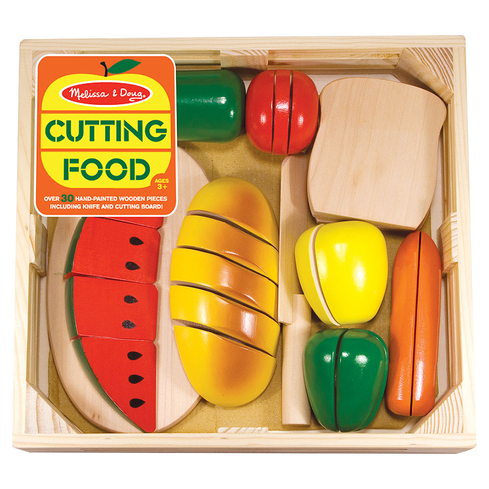 Melissa And Doug Cutting Food Wooden Set