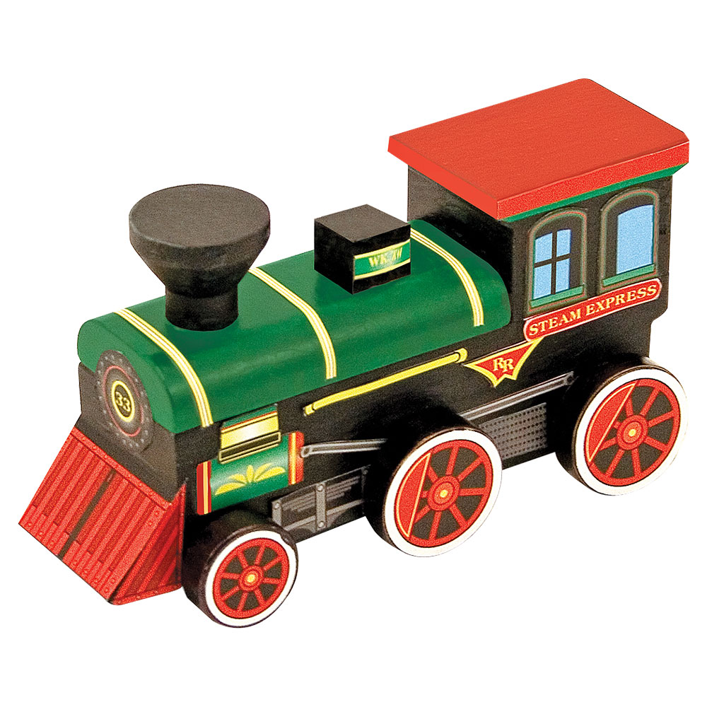 Melissa And Doug Decorate-Your-Own - Wooden Train