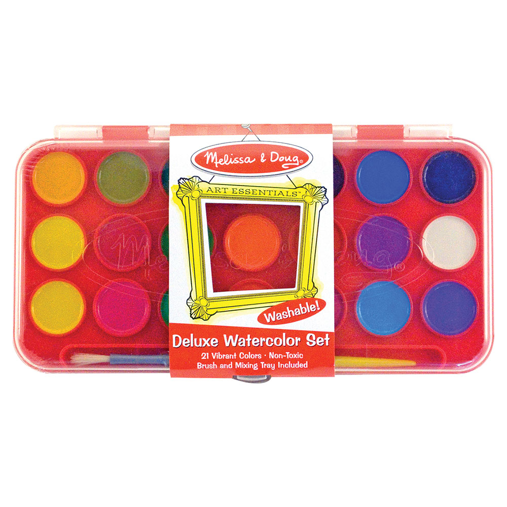 Melissa And Doug Deluxe Watercolor Paint Set