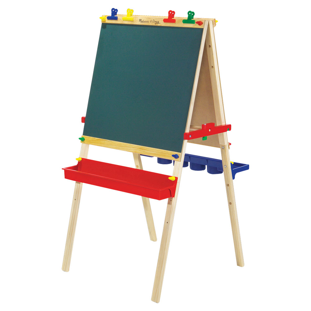 Melissa And Doug Deluxe Wooden Standing Art Easel