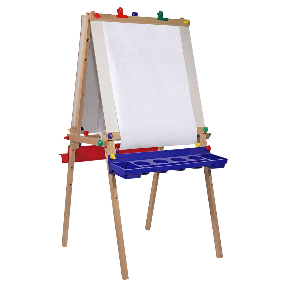 Melissa And Doug Deluxe Wooden Standing Art Easel
