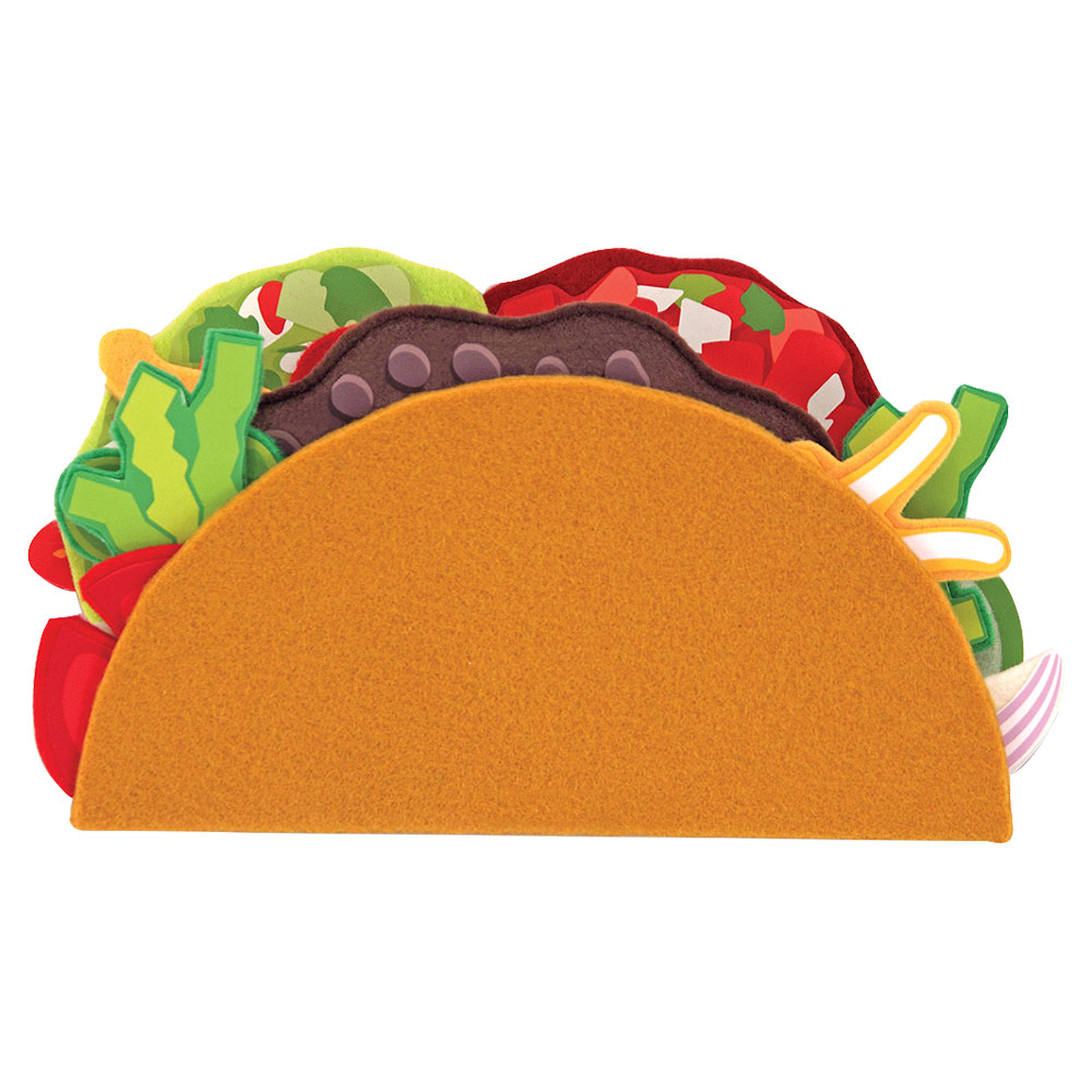 Melissa And Doug Felt Food Taco And Burrito Set
