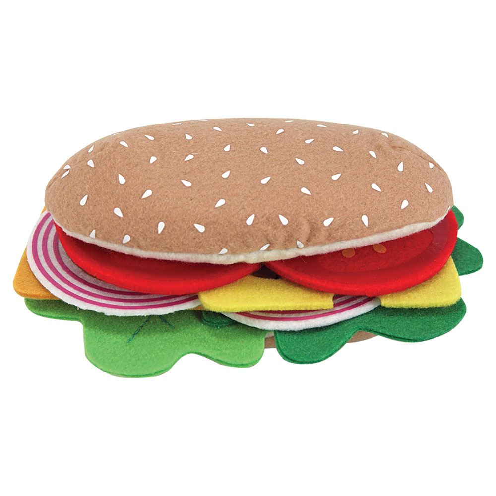 Melissa And Doug Felt Play Food - Sandwich Set