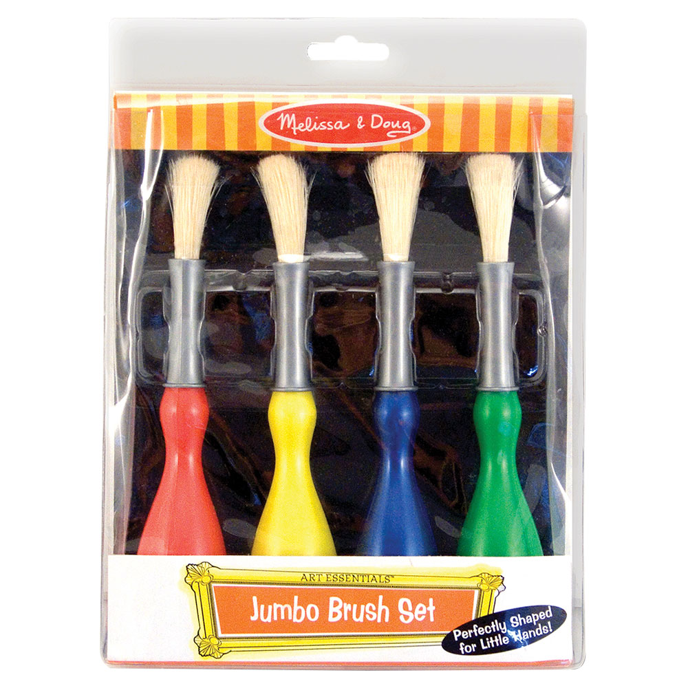 Melissa And Doug Jumbo Paint Brushes (set of 4)