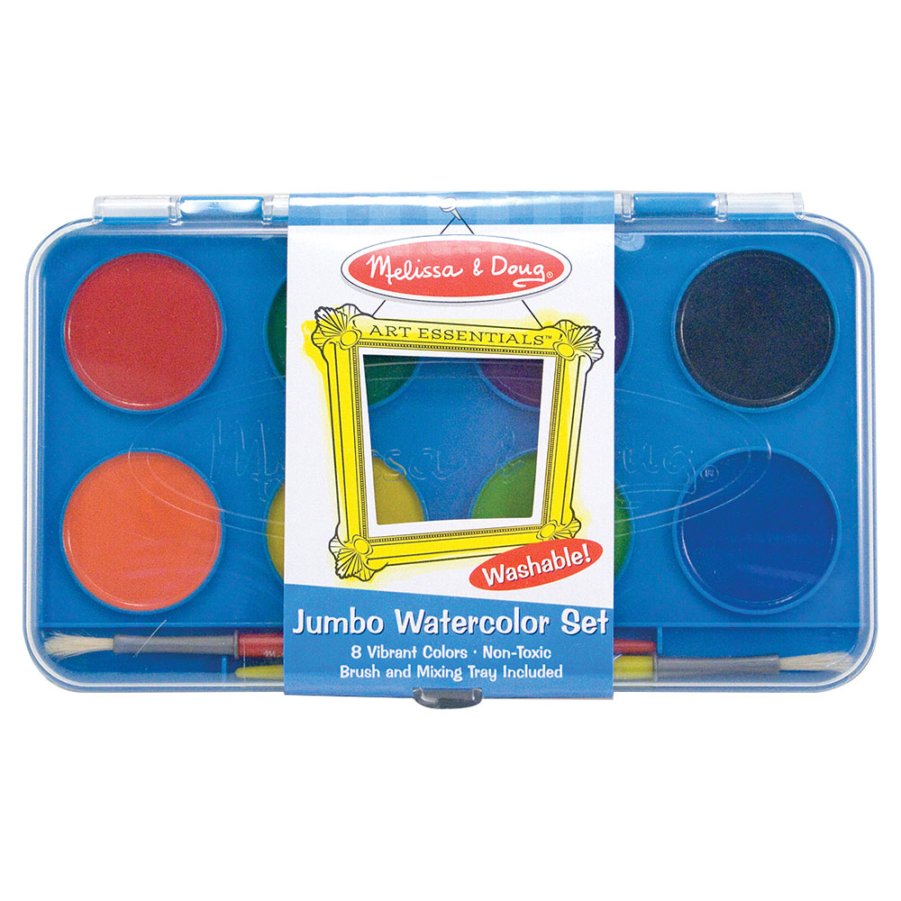 Melissa And Doug Jumbo Watercolor Paint Set