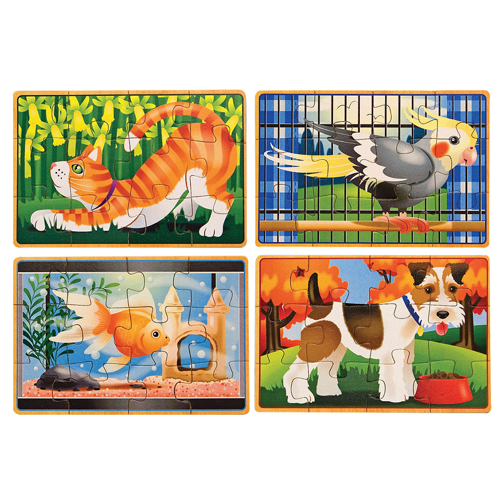 Melissa And Doug Pets Jigsaw Puzzles In A Box