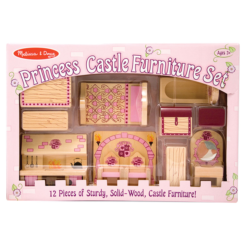 Melissa And Doug Princess Castle Furniture Set