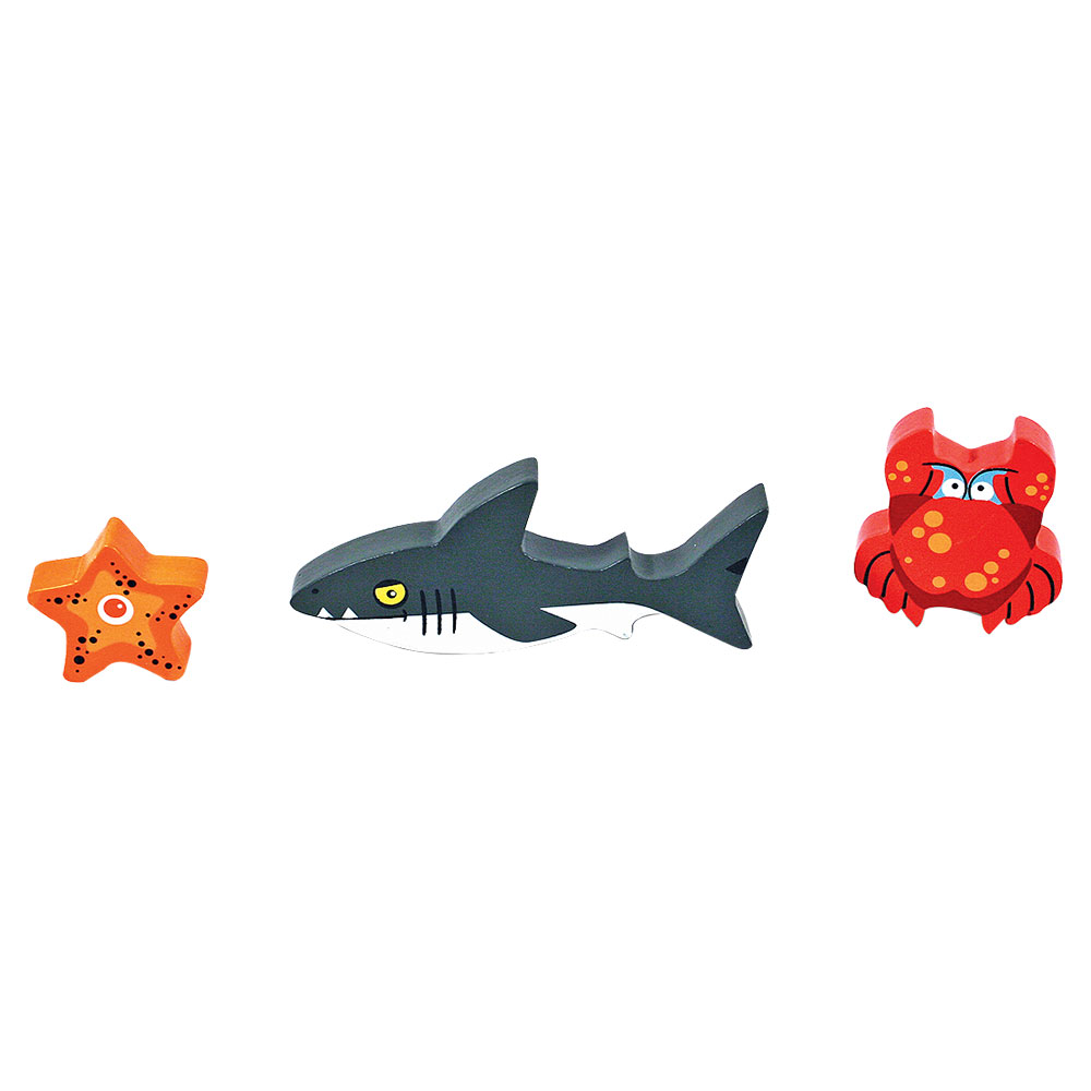 Melissa And Doug Sea Creatures Chunky Puzzle - 7 Pieces