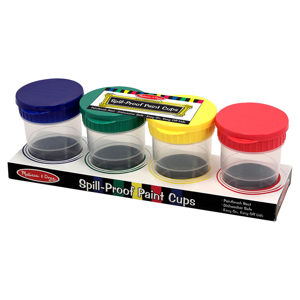 Melissa And Doug Spill-Proof Paint Cups