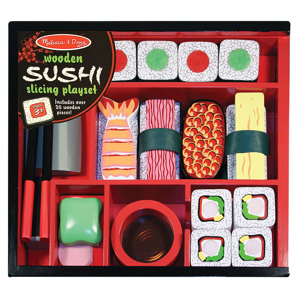 Melissa And Doug Sushi Slicing Play Set