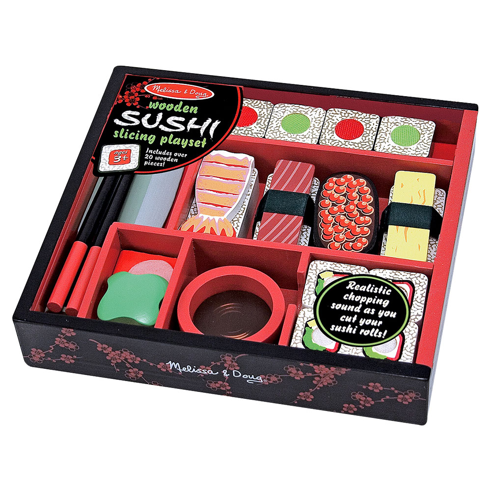 Melissa And Doug Sushi Slicing Play Set